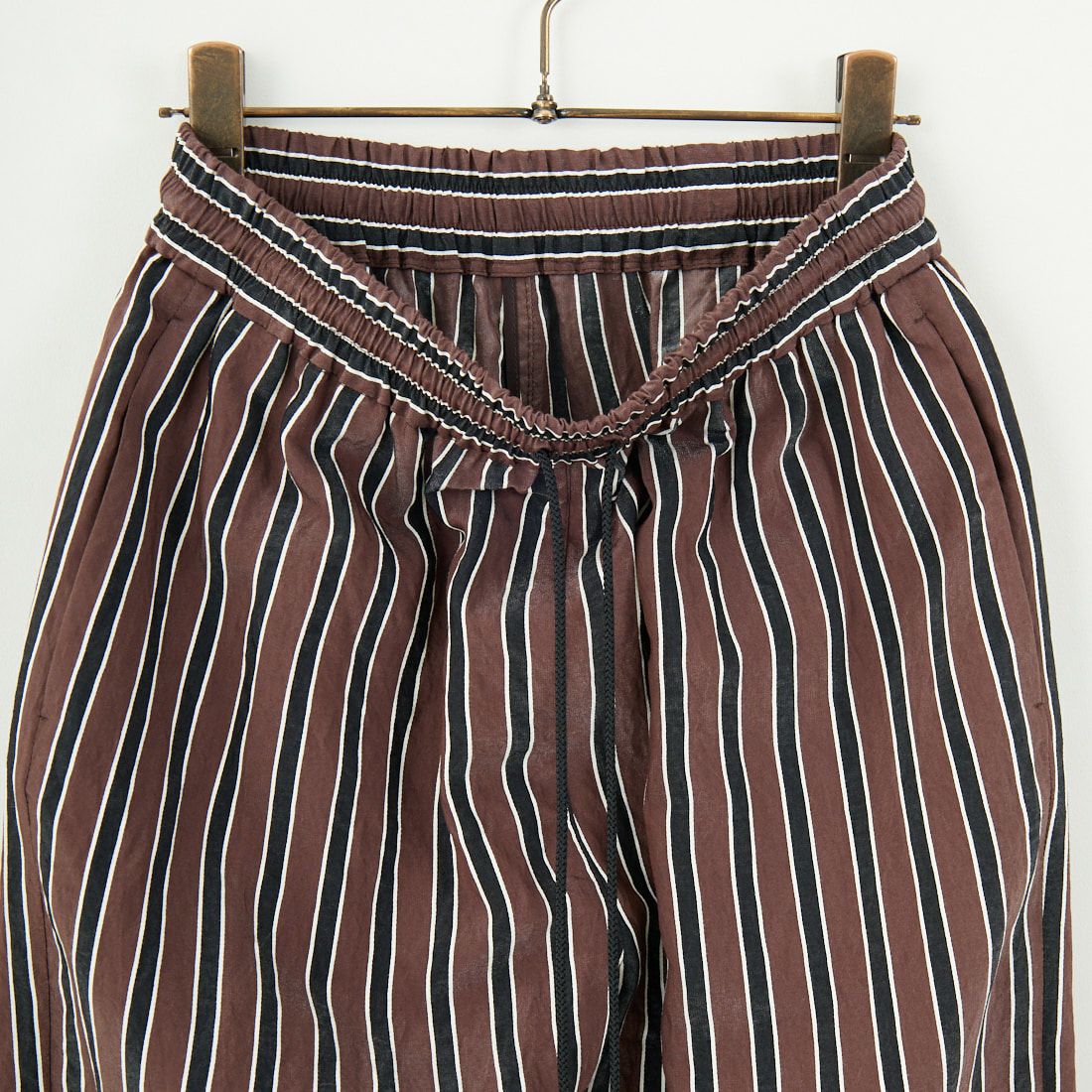MICA&DEAL [マイカアンドディール] ストライプパンツ [0125203104] BROWN