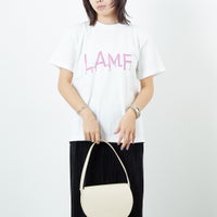 01 WHITE&&モデル身長：167cm 着用サイズ：S&&