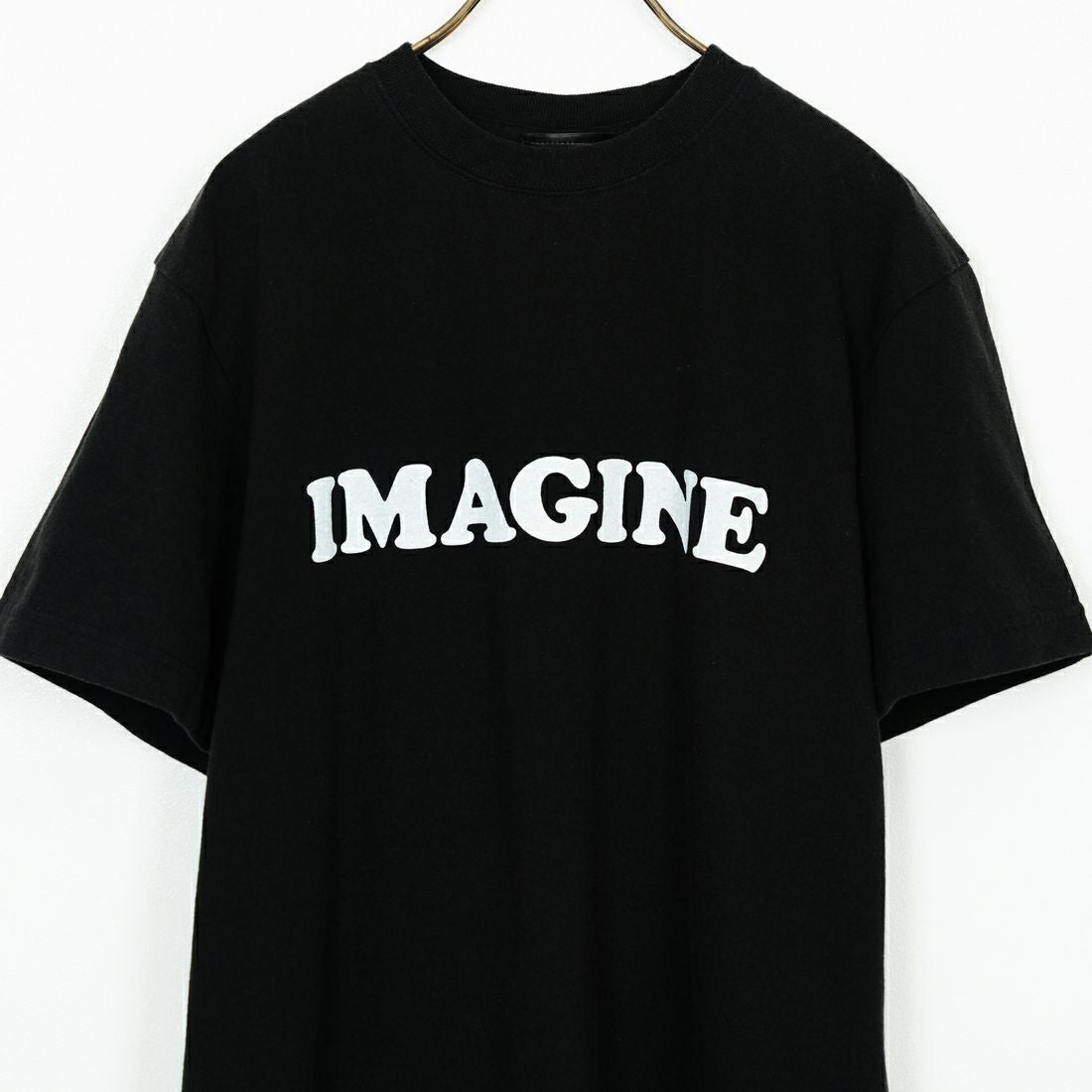 WORN FREE [ウォーン フリー] ヨーコ・オノ Tシャツ IMAGINE [WFR-VTG-000010] 09 BLACK