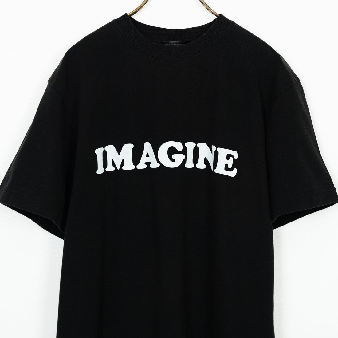 WORN FREE [ウォーン フリー] ヨーコ・オノ Tシャツ IMAGINE [WFR-VTG-000010] 09 BLACK