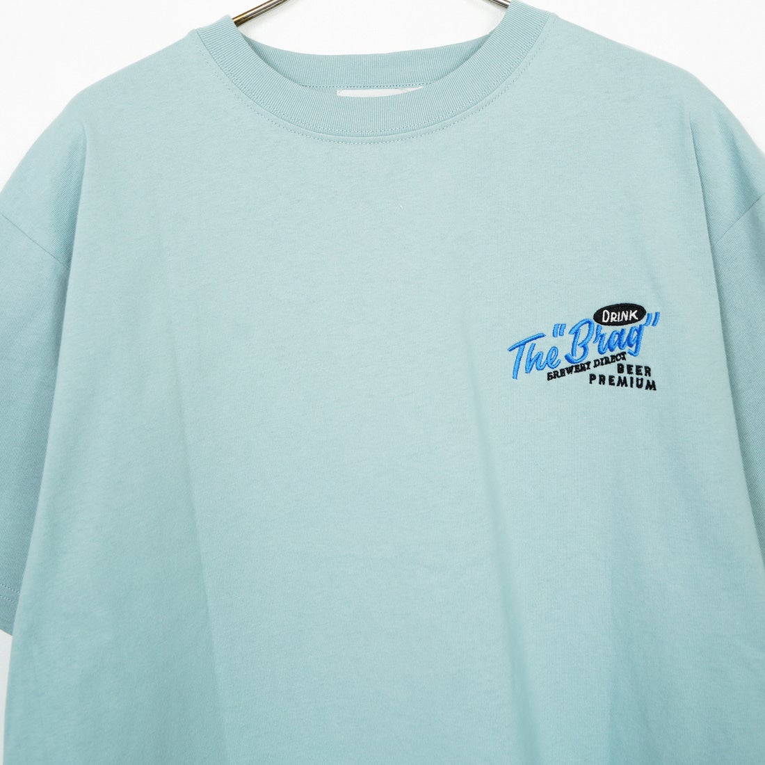 33Degrees [サーティスリーディグリーズ] 刺繍Tシャツ [TDR-252-019] 65 PB BEER