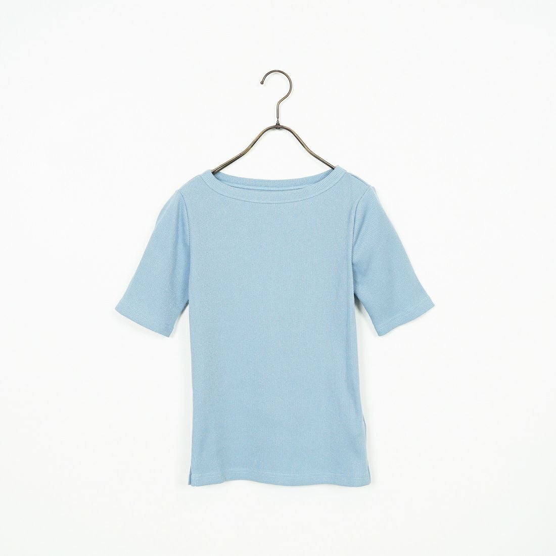 Jeans Factory Clothes [ジーンズファクトリークローズ] ミックスラメ テレコTシャツ [21255055] 073 ｻｯｸｽ