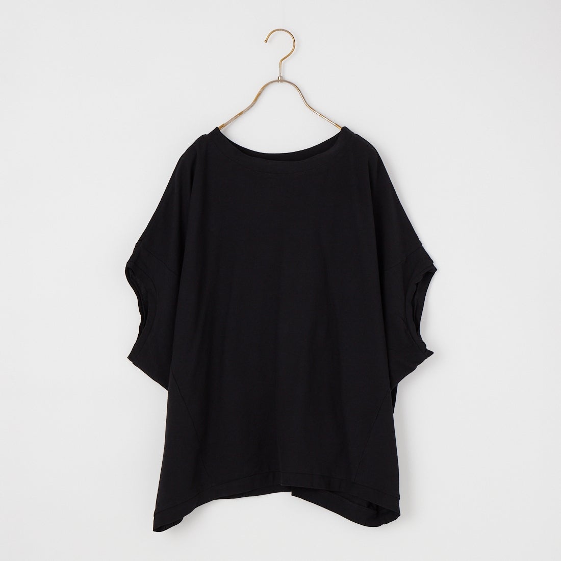 mizuiro ind [ミズイロインド] コクーンワイドプルオーバー [1-210057] 99 BLACK