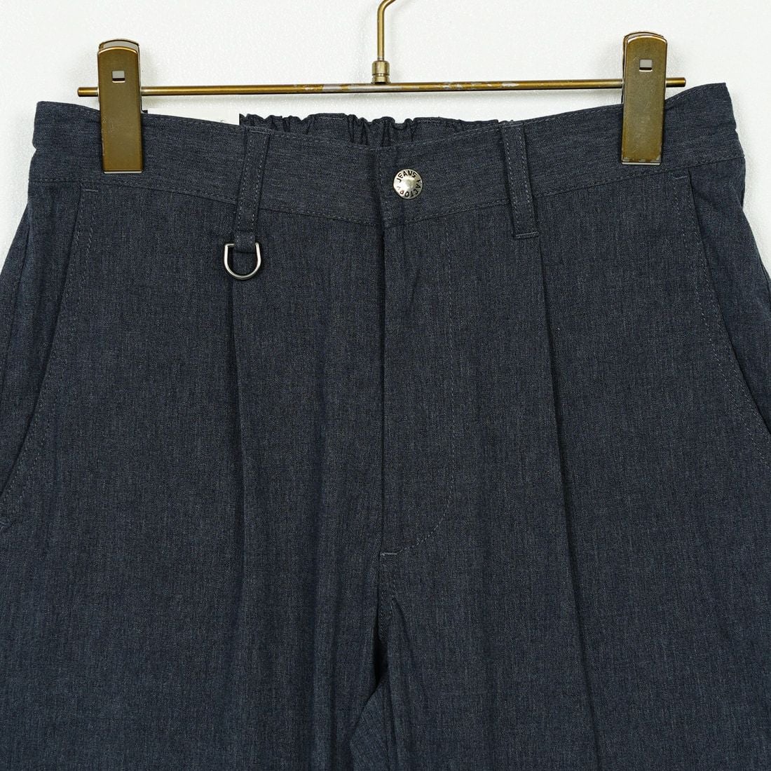 Jeans Factory Clothes [ジーンズファクトリークローズ] TC杢ストレッチ1Pイージートラウザー [JFC-252-003] 02 NVY