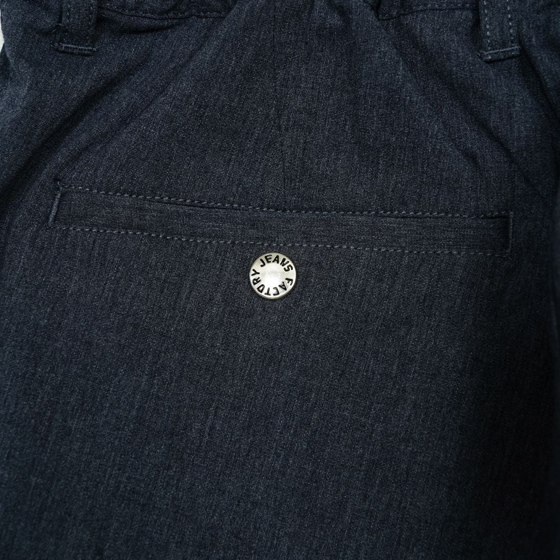 Jeans Factory Clothes [ジーンズファクトリークローズ] TC杢ストレッチ1Pイージートラウザー [JFC-252-003] 02 NVY