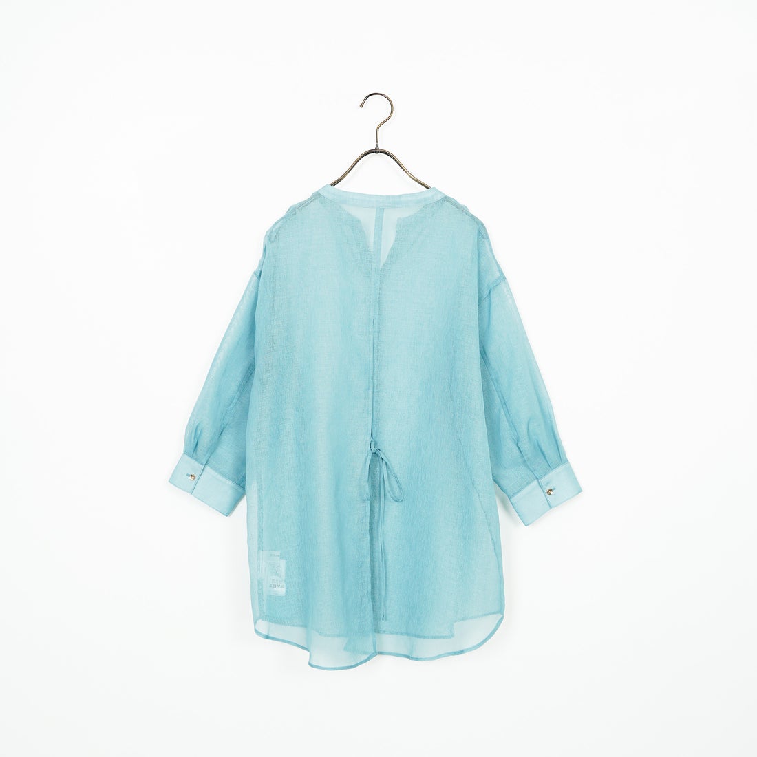 Jf Ready Made [ジェイエフレディメイド] シアーリネンライクブラウス [755111] 86 Lﾌﾞﾙｰ