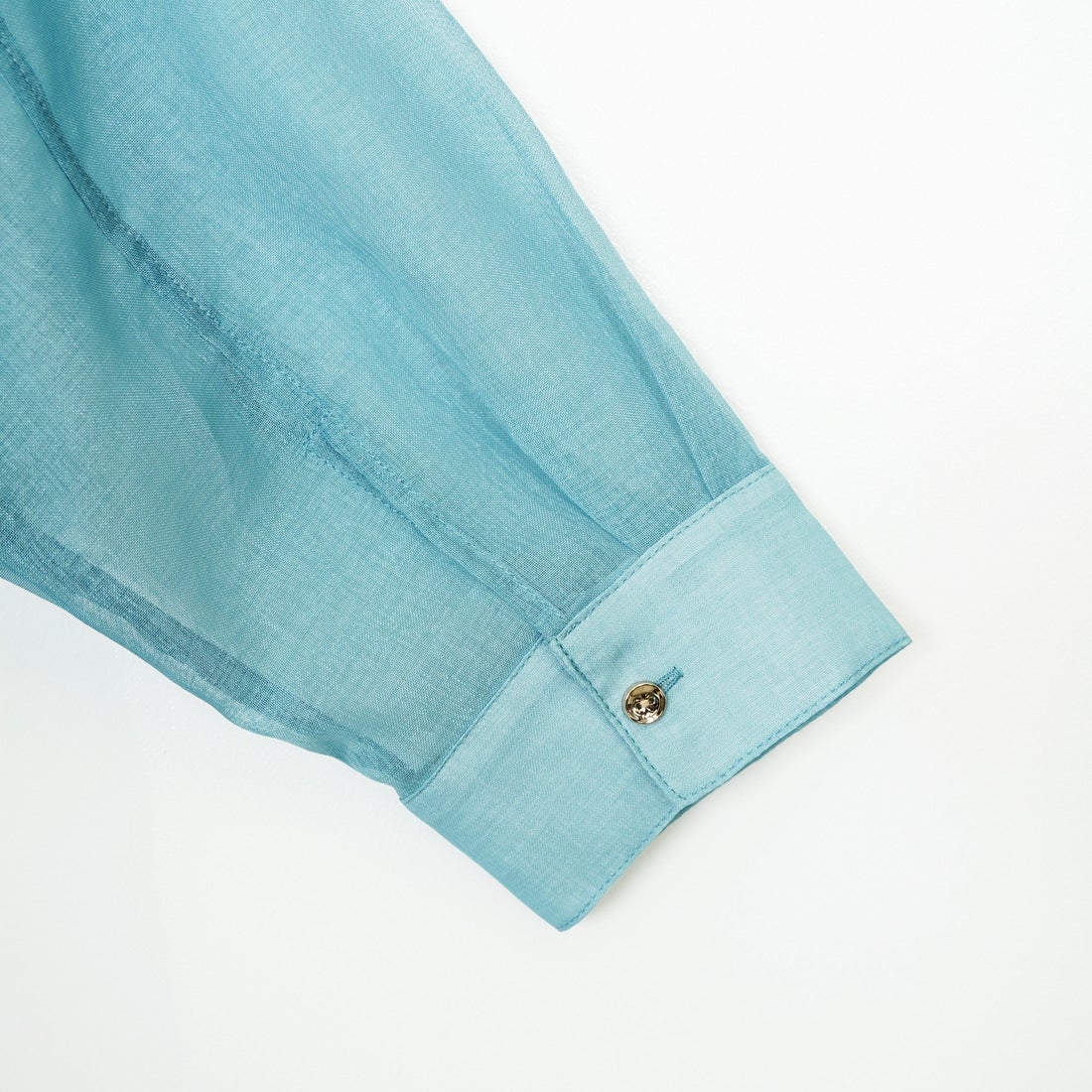 Jf Ready Made [ジェイエフレディメイド] シアーリネンライクブラウス [755111] 86 Lﾌﾞﾙｰ