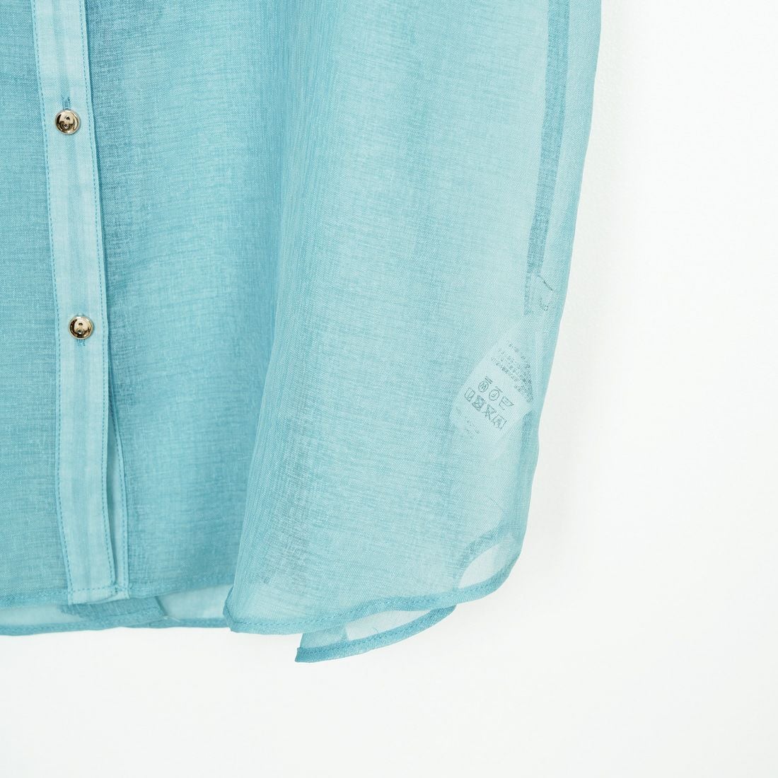 Jf Ready Made [ジェイエフレディメイド] シアーリネンライクブラウス [755111] 86 Lﾌﾞﾙｰ