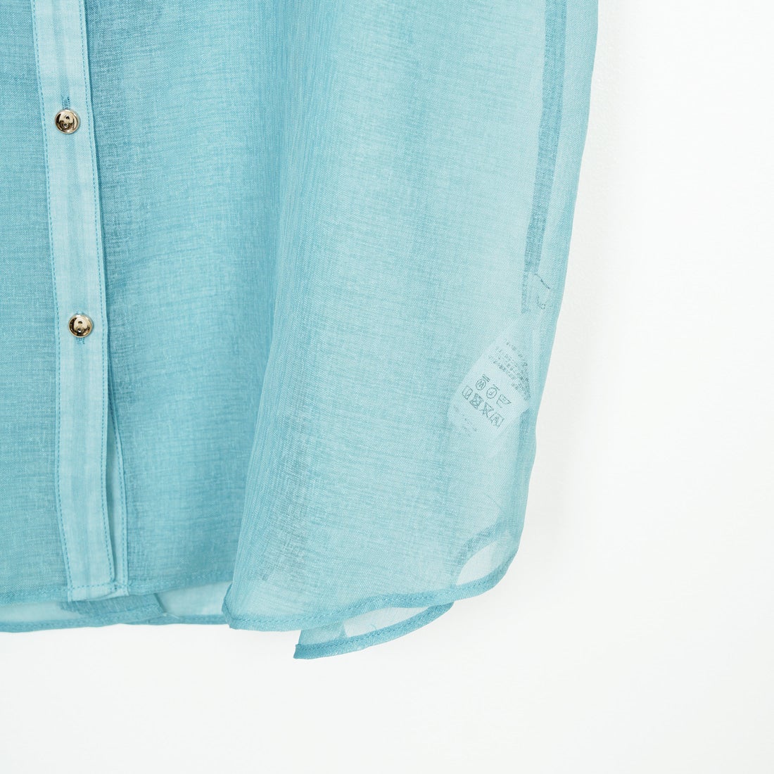 Jf Ready Made [ジェイエフレディメイド] シアーリネンライクブラウス [755111] 86 Lﾌﾞﾙｰ