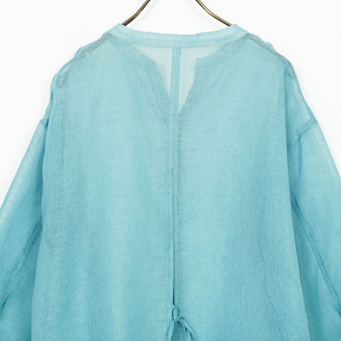 Jf Ready Made [ジェイエフレディメイド] シアーリネンライクブラウス [755111] 86 Lﾌﾞﾙｰ