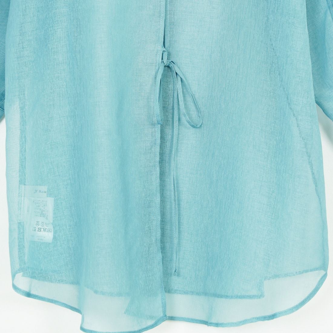 Jf Ready Made [ジェイエフレディメイド] シアーリネンライクブラウス [755111] 86 Lﾌﾞﾙｰ