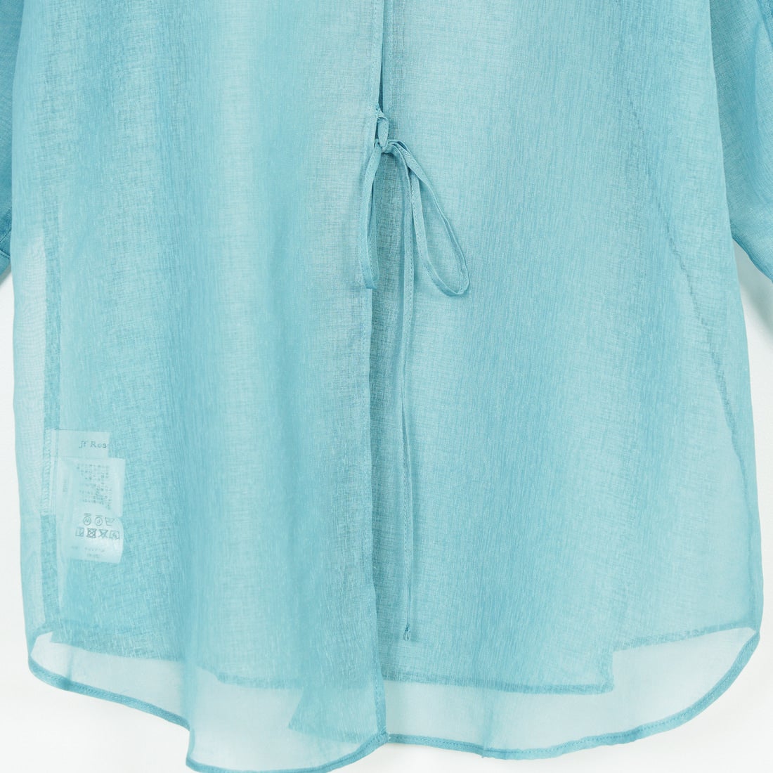 Jf Ready Made [ジェイエフレディメイド] シアーリネンライクブラウス [755111] 86 Lﾌﾞﾙｰ