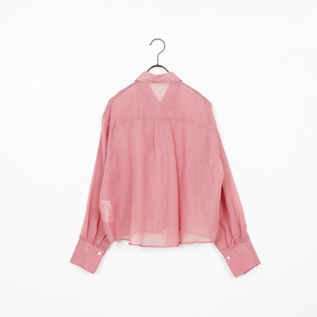 Jf Ready Made [ジェイエフレディメイド] シアーリネンライクブラウス [755110] 21 ﾋﾟﾝｸ