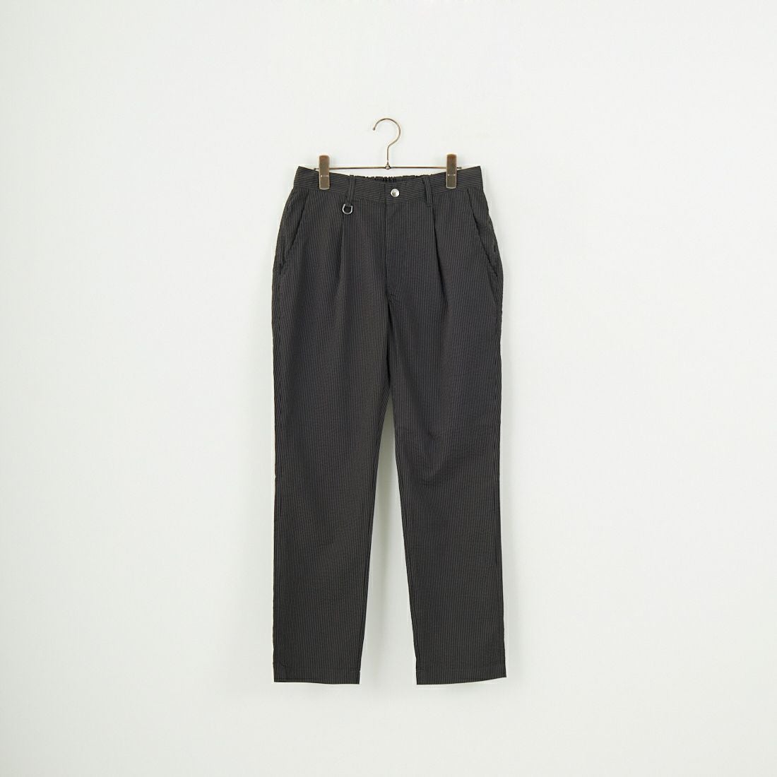 Jeans Factory Clothes [ジーンズファクトリークローズ] クールマックス サッカー1Pイージートラウザー [JFC-252-006] BLKｽﾄﾗｲﾌﾟJeans Factory Clothes [ジーンズファクトリークローズ] クールマックス サッカー1Pイージートラウザー [JFC-252-006] BLKｽﾄﾗｲﾌﾟ