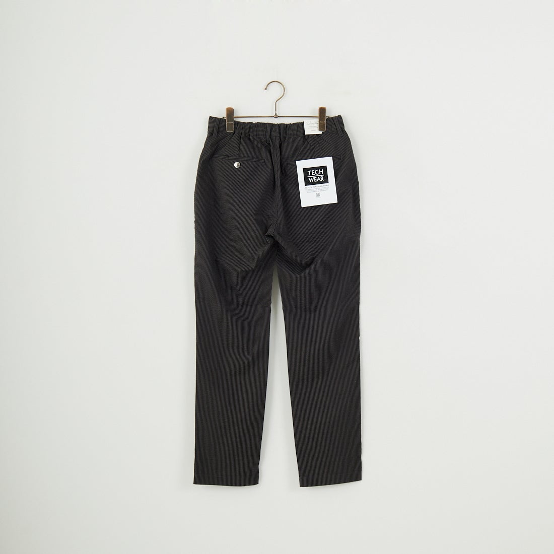 Jeans Factory Clothes [ジーンズファクトリークローズ] クールマックス サッカー1Pイージートラウザー [JFC-252-006] BLKｽﾄﾗｲﾌﾟ