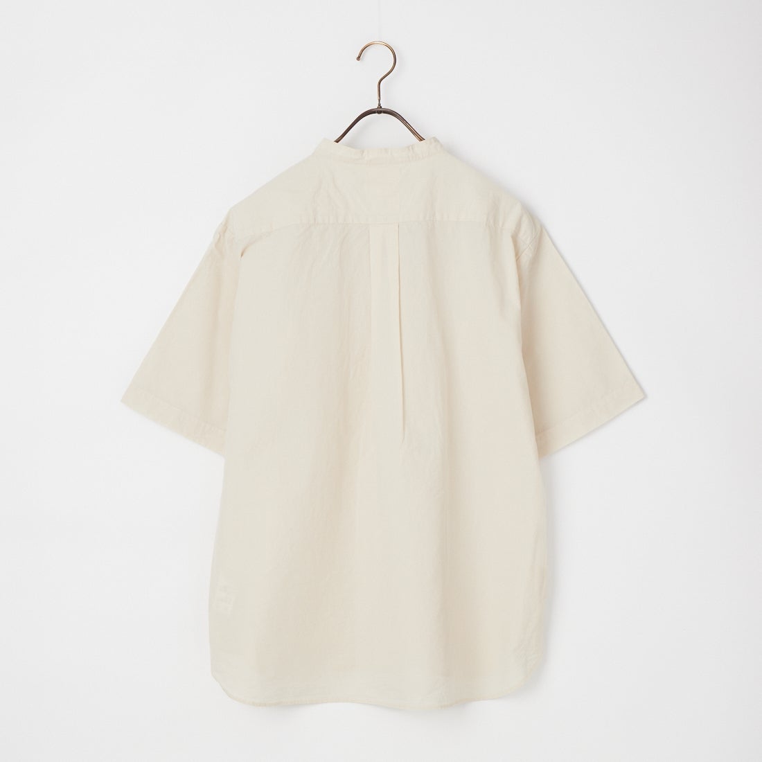 DANTON [ダントン] コットンリネン バンドカラーシャツ [JD-3788SCL] IVORY