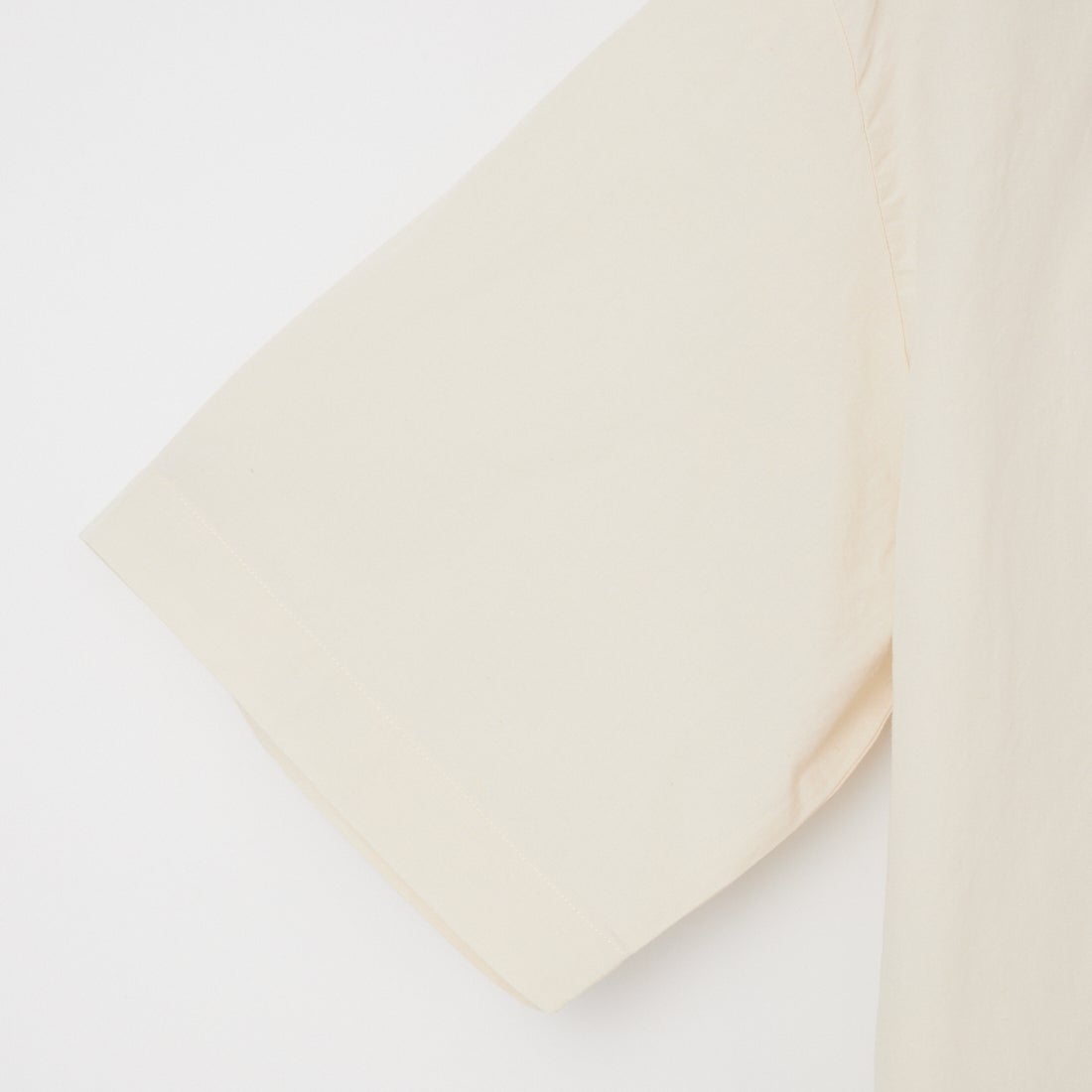 DANTON [ダントン] コットンリネン バンドカラーシャツ [JD-3788SCL] IVORY