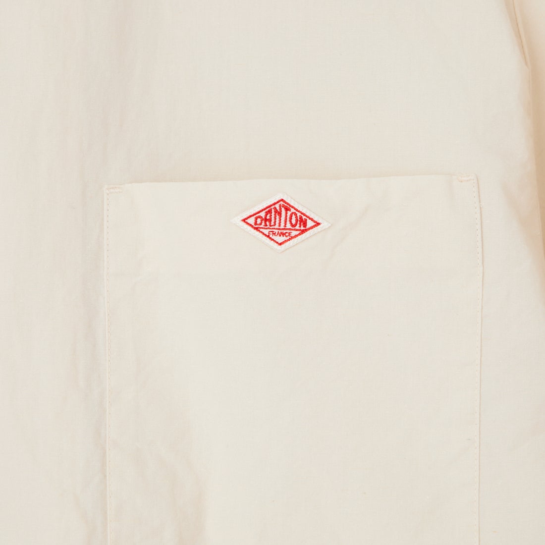 DANTON [ダントン] コットンリネン バンドカラーシャツ [JD-3788SCL] IVORY