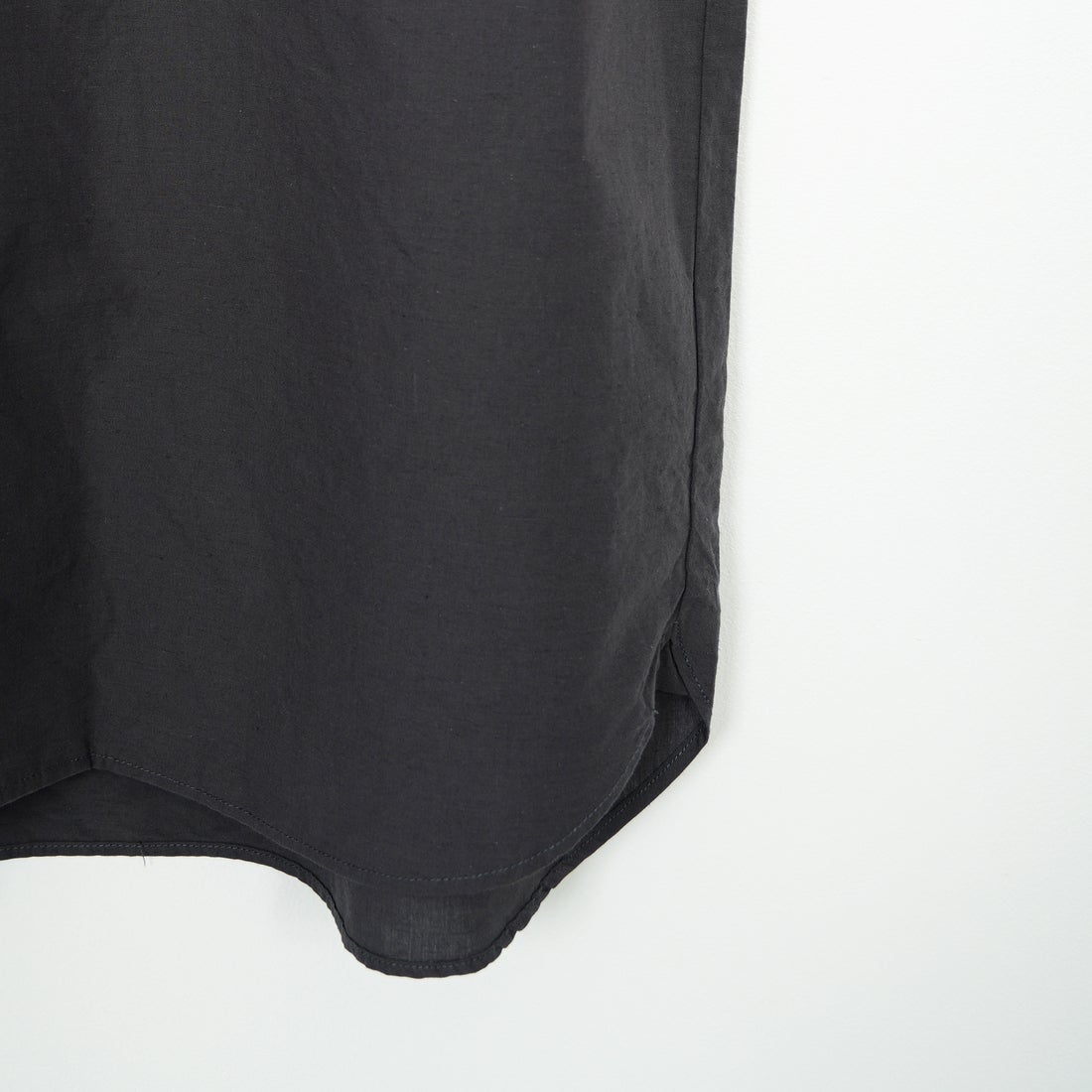 DANTON [ダントン] コットンリネン バンドカラーシャツ [JD-3788SCL] CHARCOAL