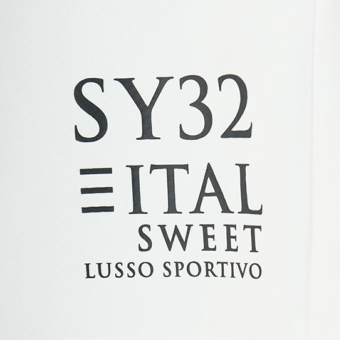 SY32 [エスワイサーティトゥ] スパイラルニットショートパンツ [15014] WHITE