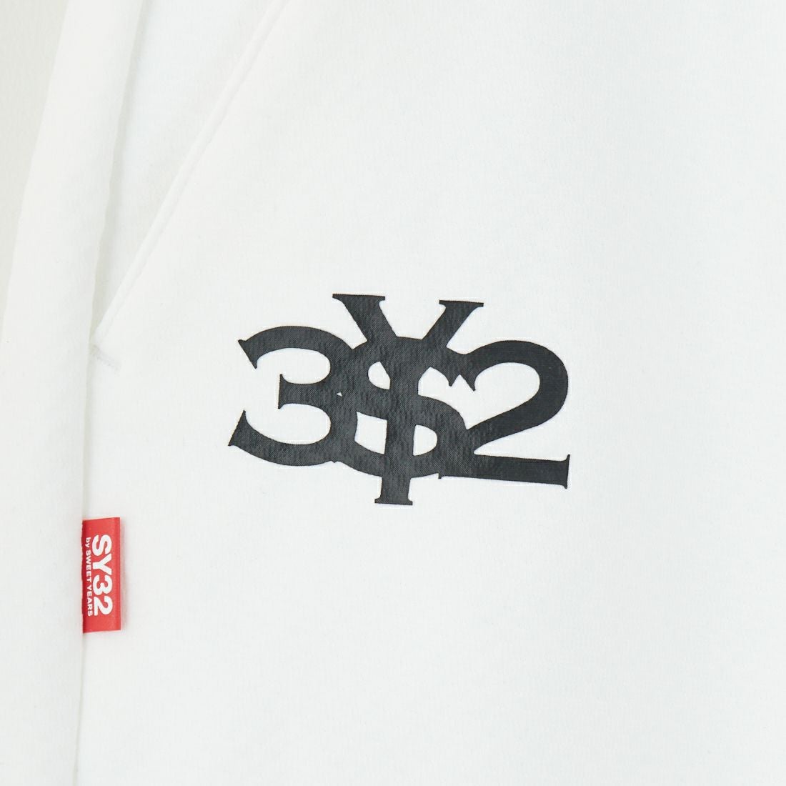 SY32 [エスワイサーティトゥ] スパイラルニットショートパンツ [15014] WHITE