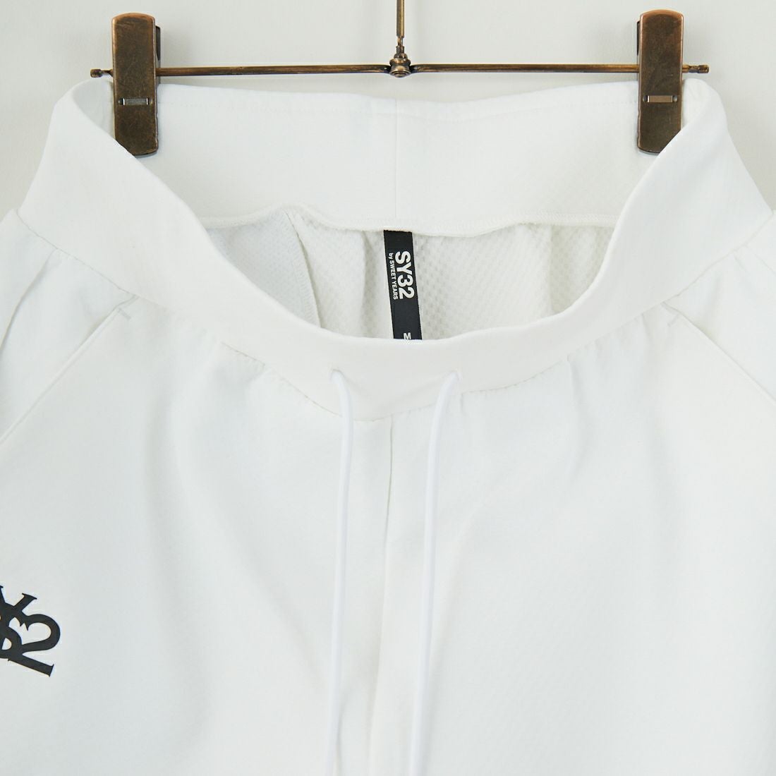 SY32 [エスワイサーティトゥ] スパイラルニットショートパンツ [15014] WHITE