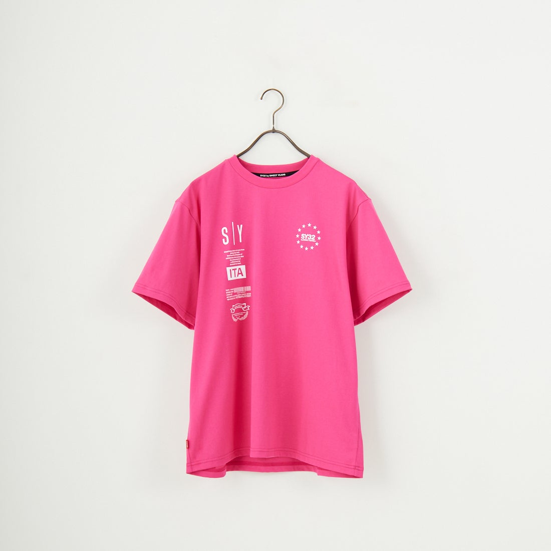 SY32 [エスワイサーティトゥ] マルチロゴグラフィックTシャツ [15050