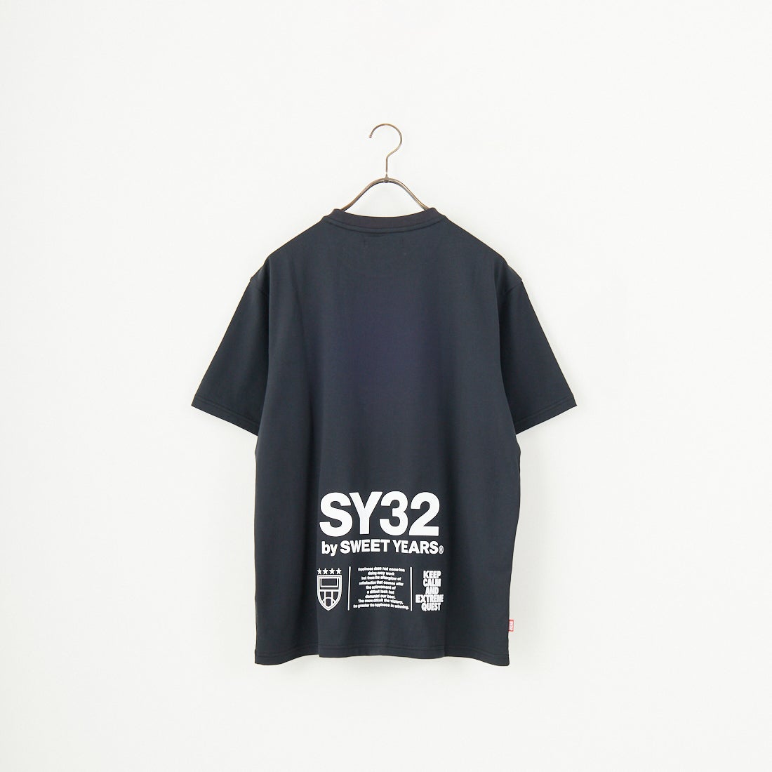 SY32 [エスワイサーティトゥ] マルチロゴグラフィックTシャツ [15050] BLACK