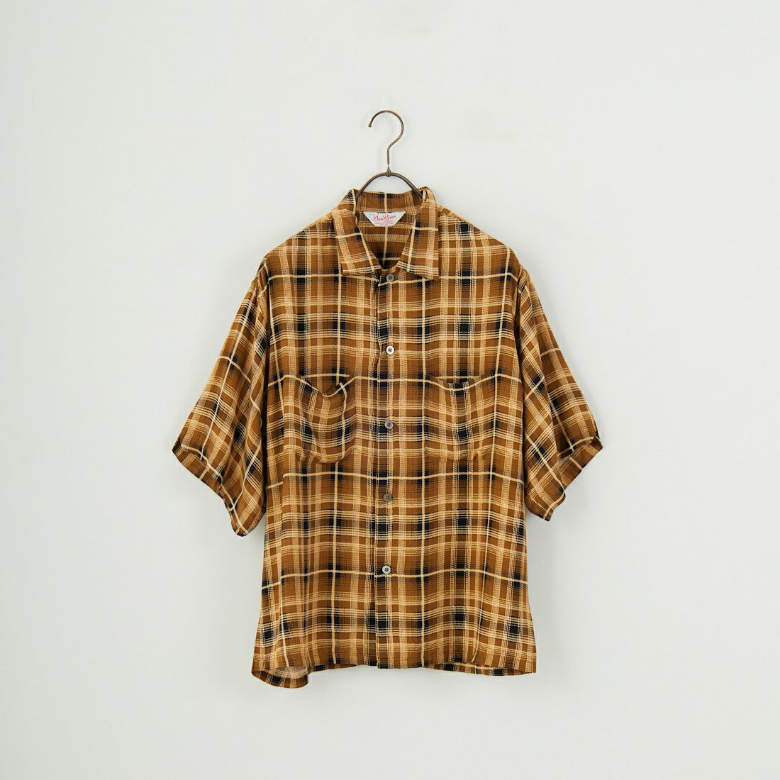 DAN RIVER [ダンリバー] 別注 レーヨンチェック ボックスショート