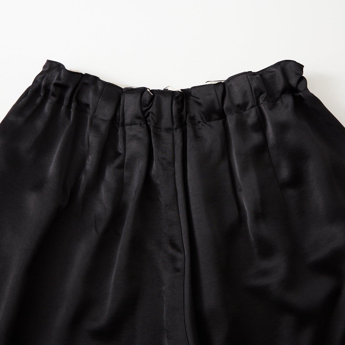 mizuiro ind [ミズイロインド] サテンワイドカーゴパンツ [2-260086] 99 BLACK