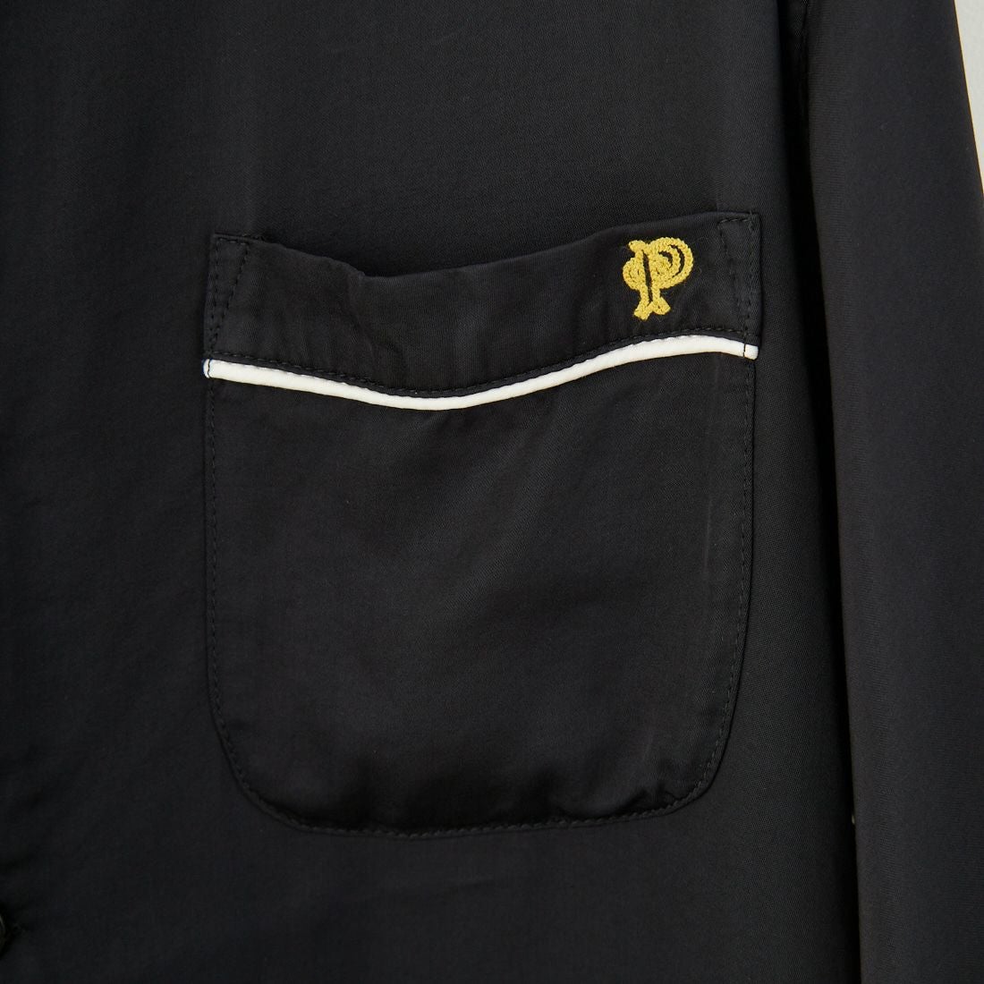 PENDLETON [ペンドルトン] パイピング刺繍オープンカラーシャツ [5275-0015] 49 BLACK