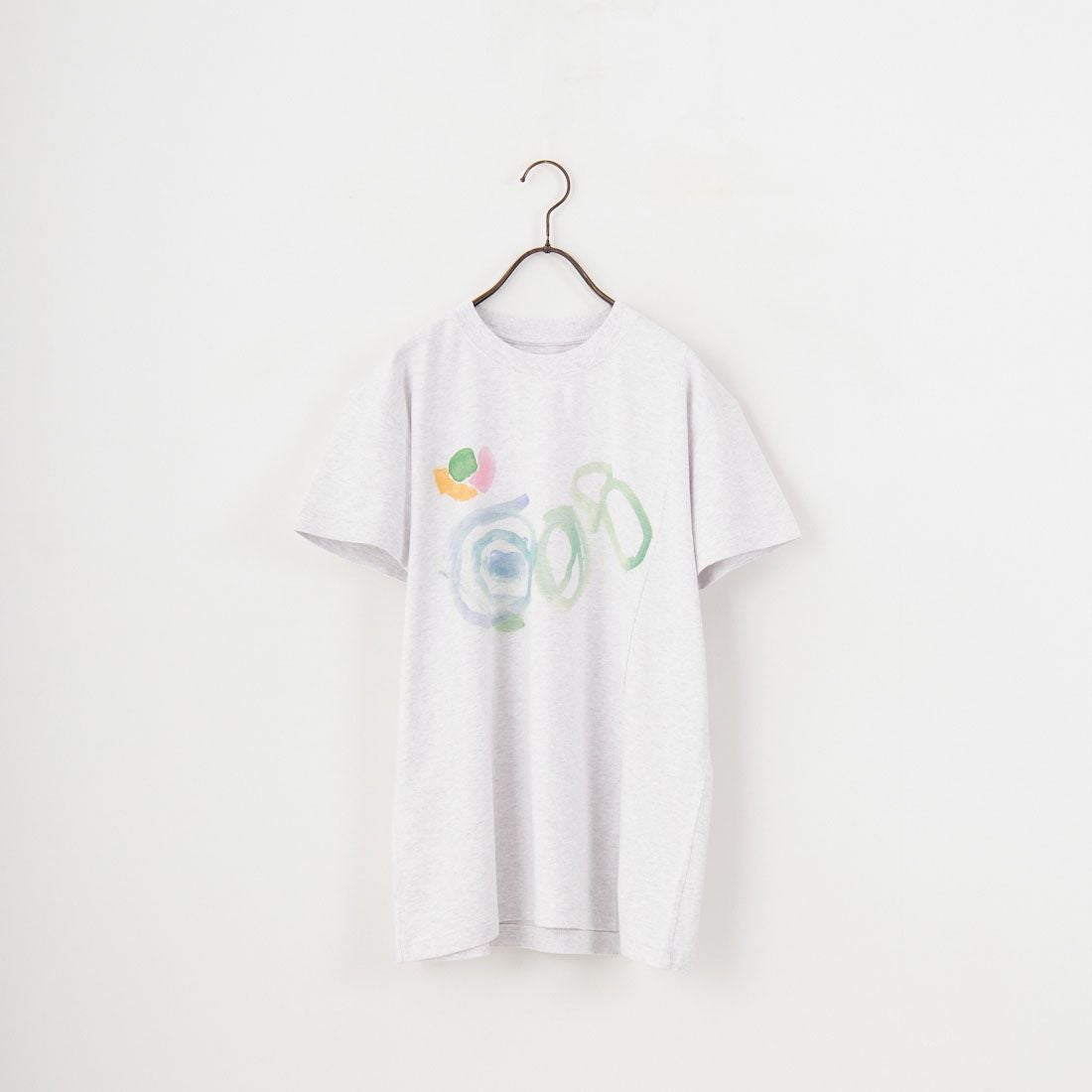 MEYAME [メヤメ] プリントスリットTシャツ [MEY-2026] H.GREY