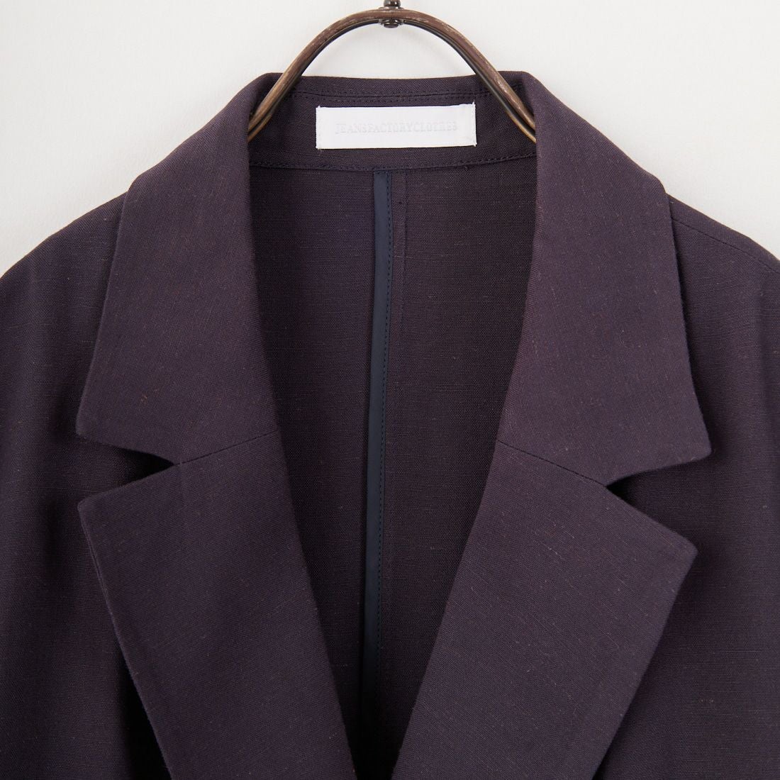 Jeans Factory Clothes [ジーンズファクトリークローズ] リネンクロスダブルジャケット [785301] 83 ﾈｲﾋﾞｰ