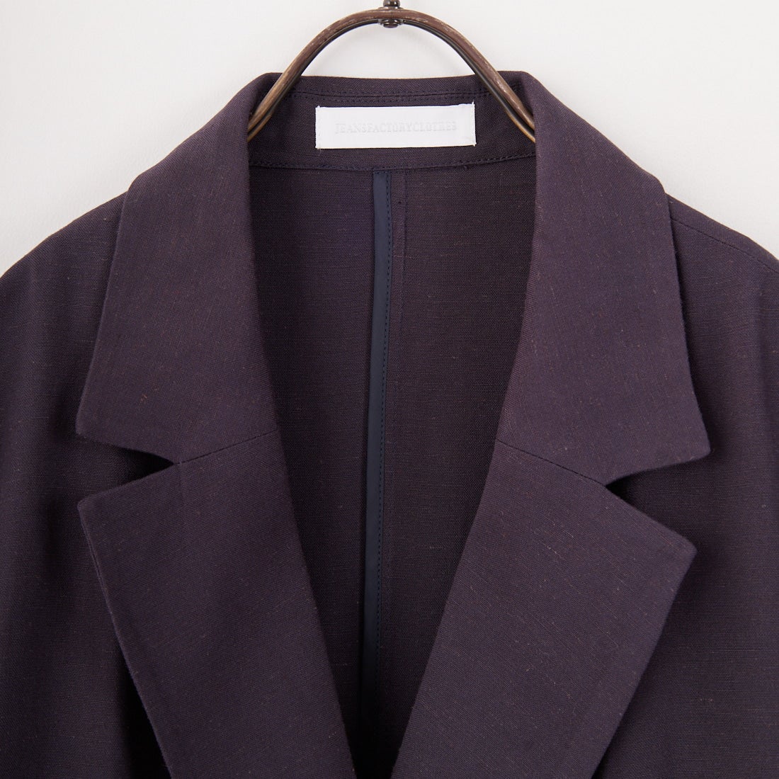 Jeans Factory Clothes [ジーンズファクトリークローズ] リネンクロスダブルジャケット [785301] 83 ﾈｲﾋﾞｰ