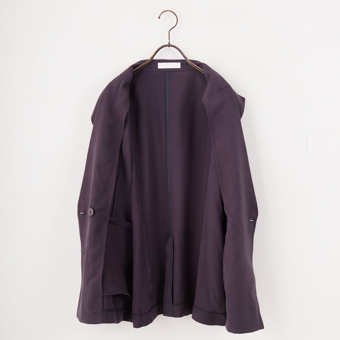 Jeans Factory Clothes [ジーンズファクトリークローズ] リネンクロスダブルジャケット [785301] 83 ﾈｲﾋﾞｰ