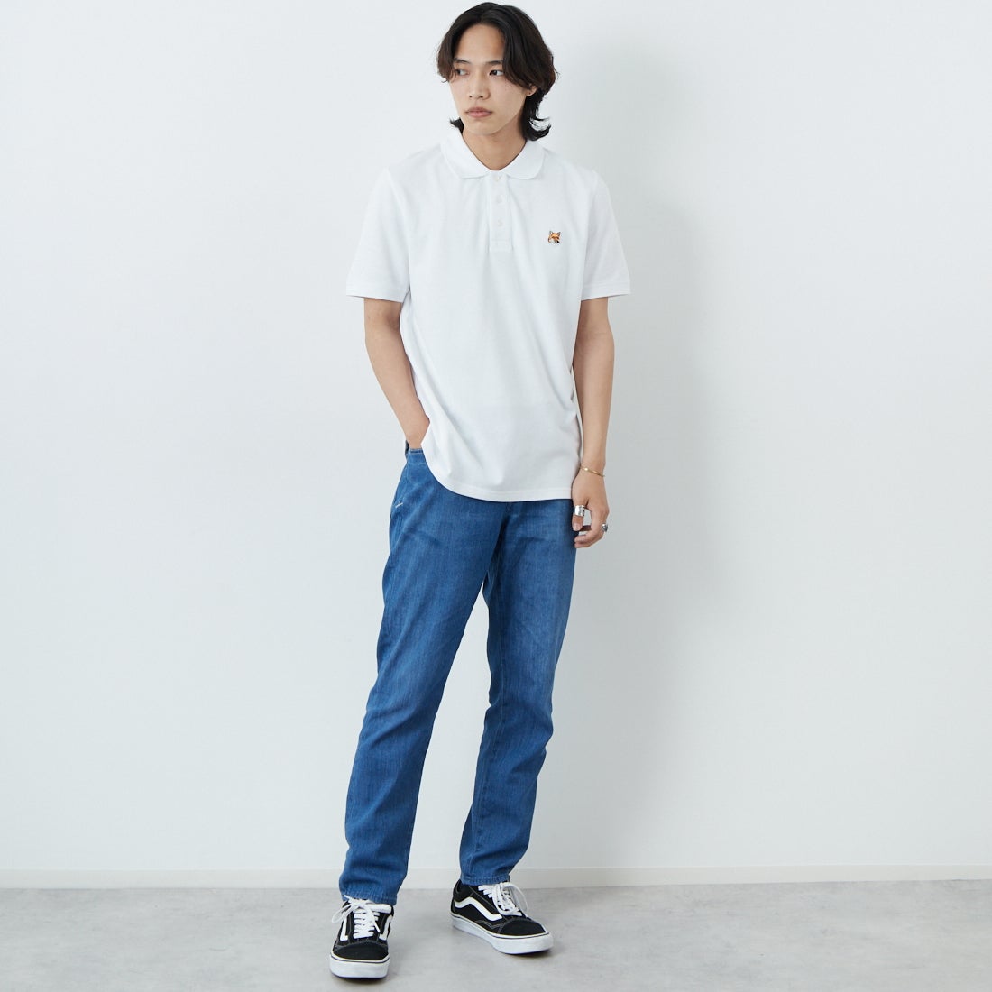 MAISON KITSUNE [メゾン キツネ] フォックスヘッド パッチ レギュラー