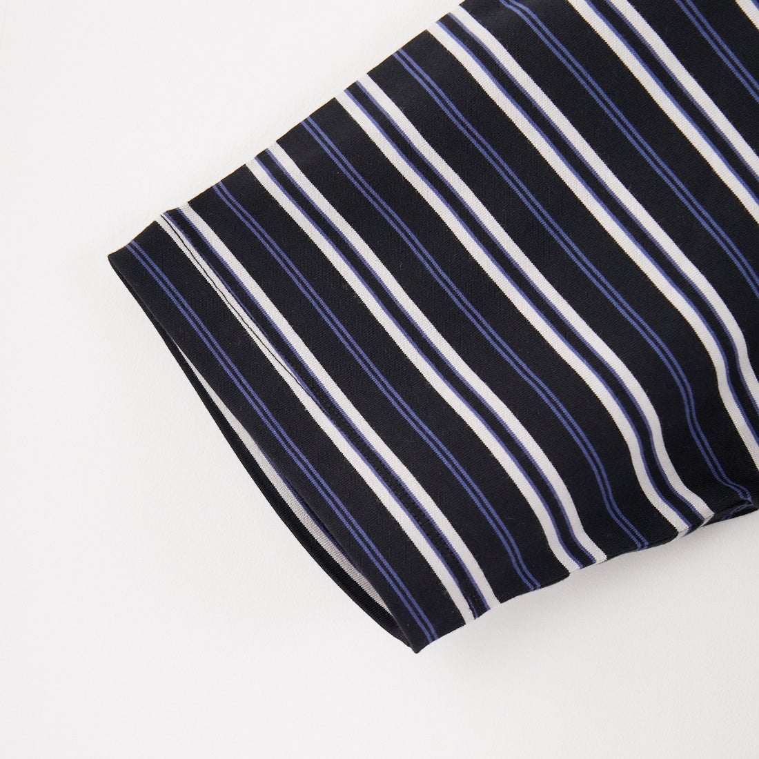 SLICK [スリック] マルチボーダードローストリングTシャツ [5230105] 700 BLACK