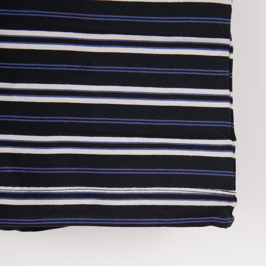 SLICK [スリック] マルチボーダードローストリングTシャツ [5230105] 700 BLACK