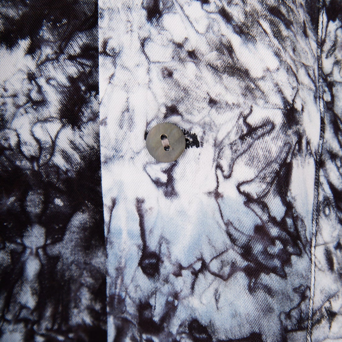 ATA [アタ] スモッグダイオープンカラーシャツ [S03-02010] BLACK