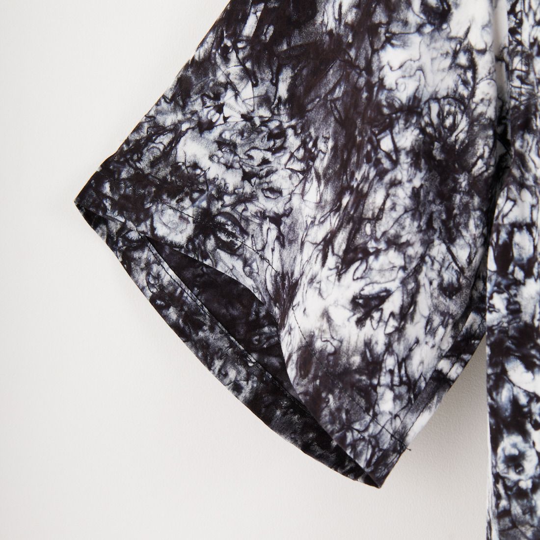 ATA [アタ] スモッグダイオープンカラーシャツ [S03-02010] BLACK