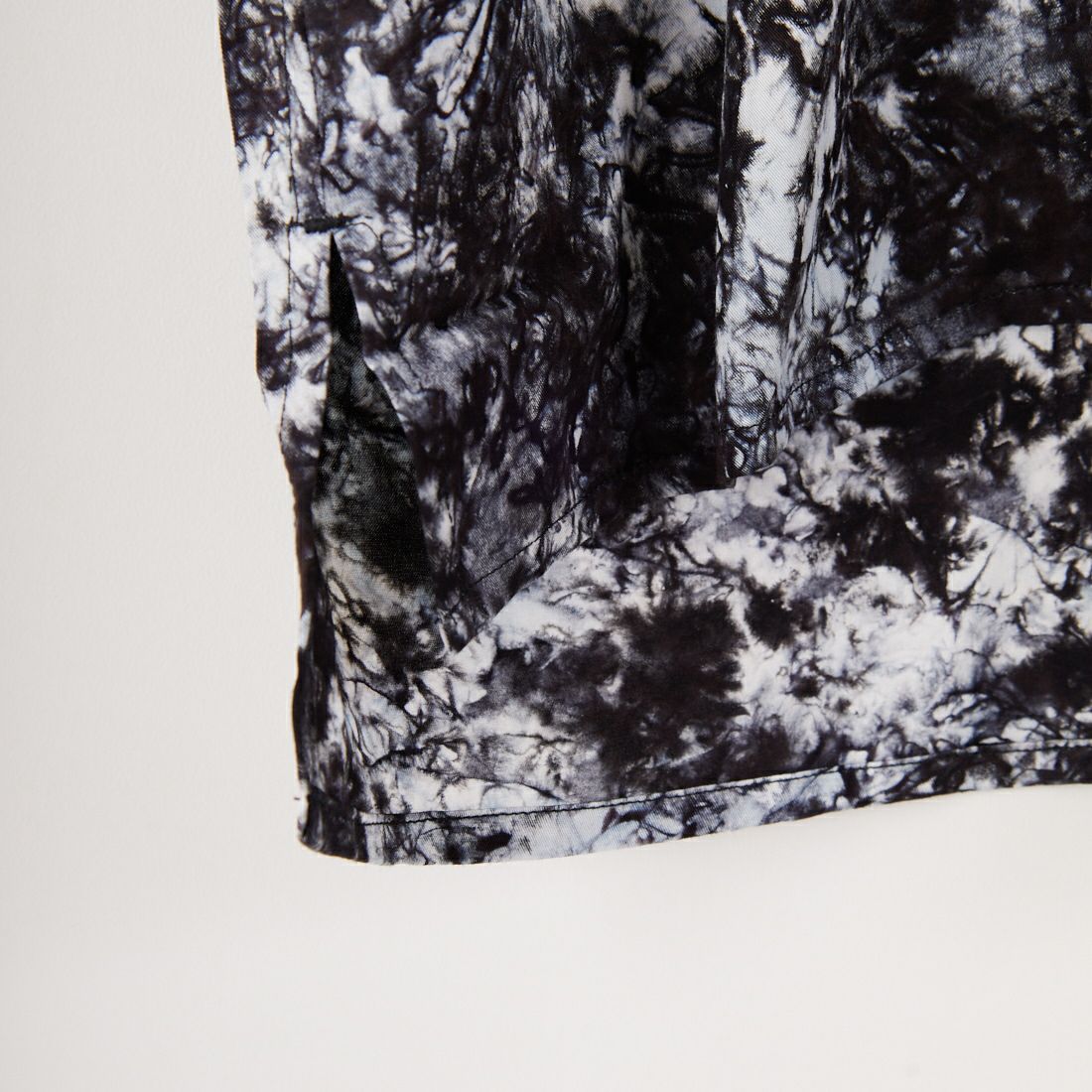 ATA [アタ] スモッグダイオープンカラーシャツ [S03-02010] BLACK