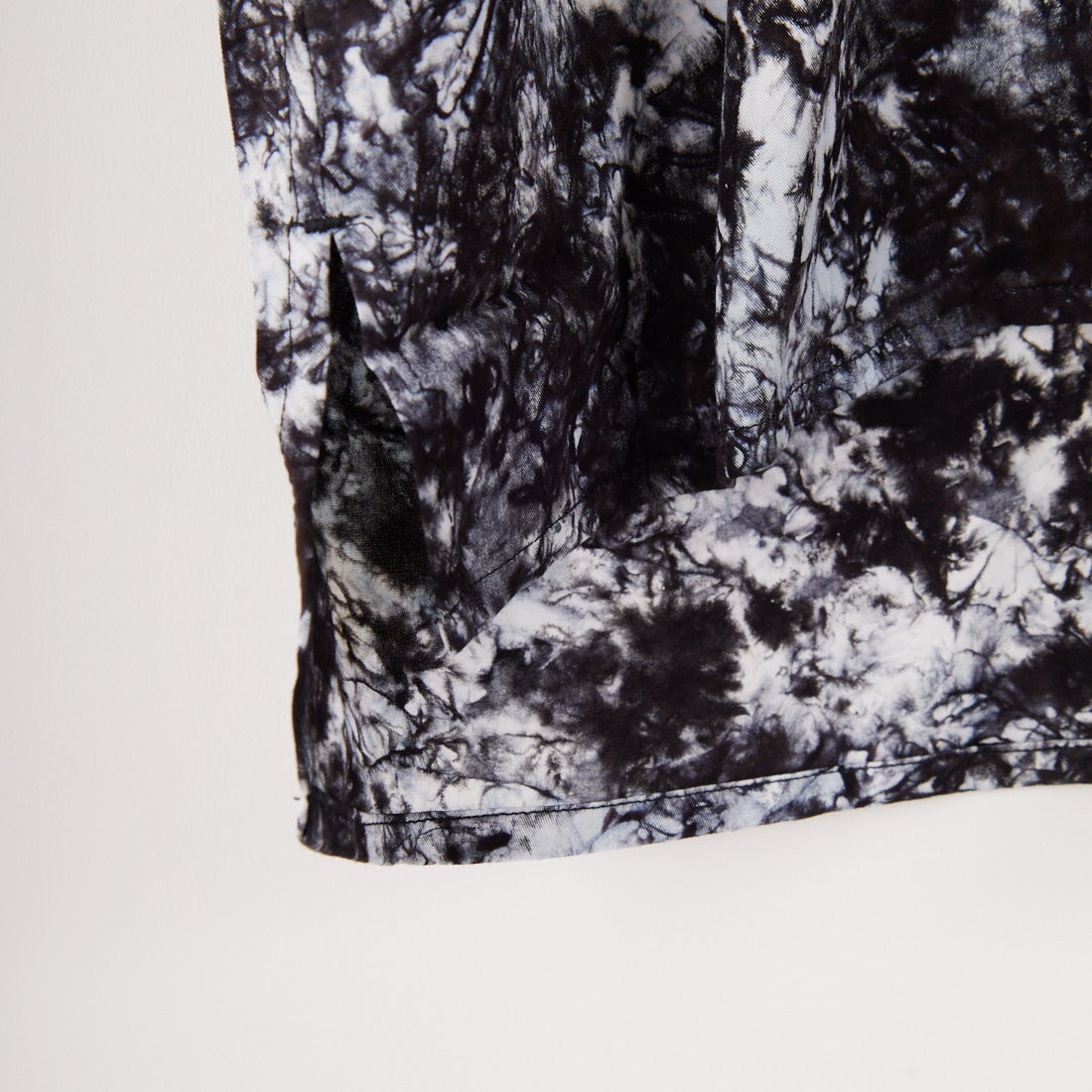 ATA [アタ] スモッグダイオープンカラーシャツ [S03-02010] BLACK