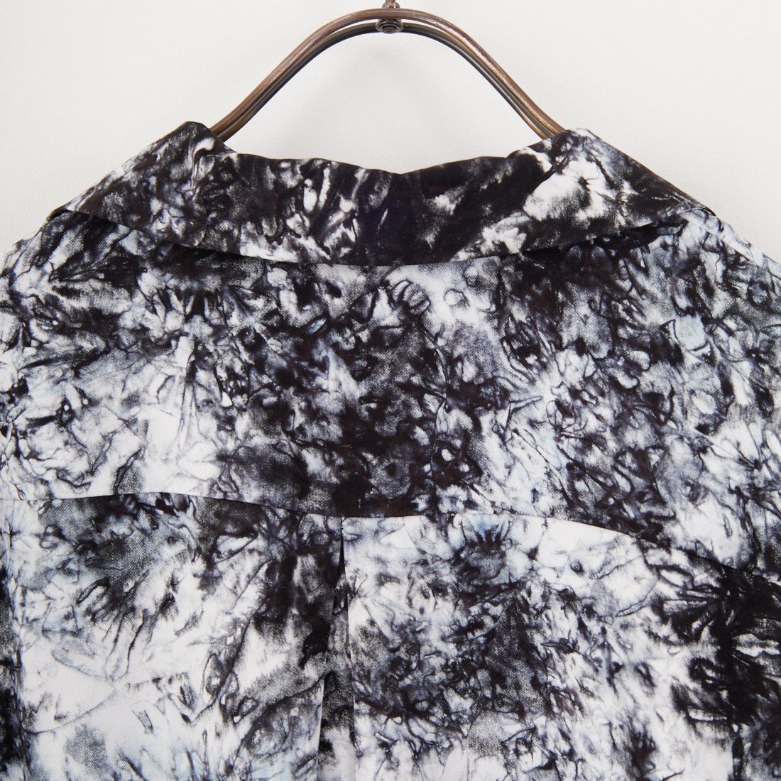 ATA [アタ] スモッグダイオープンカラーシャツ [S03-02010] BLACK