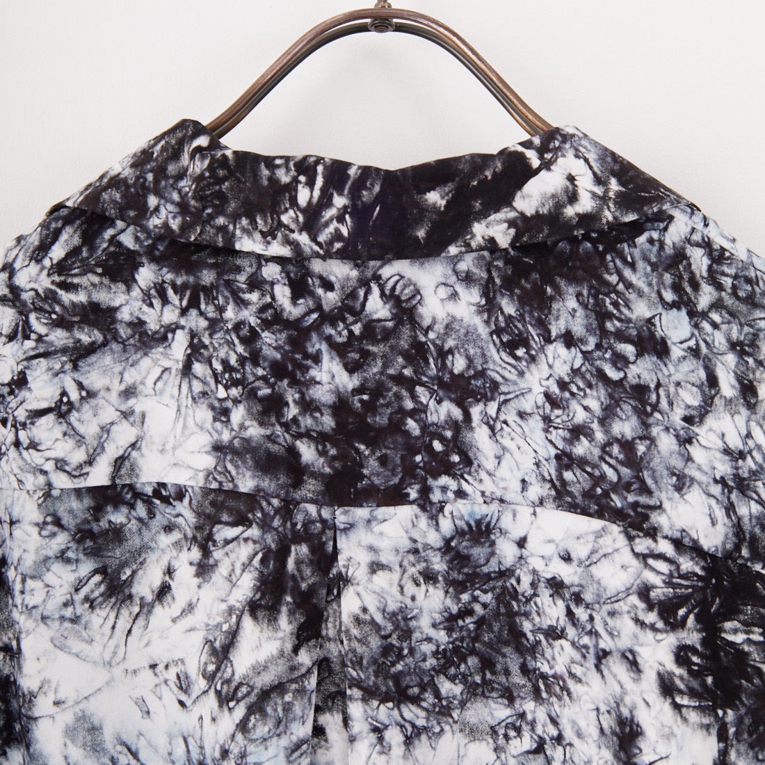 ATA [アタ] スモッグダイオープンカラーシャツ [S03-02010] BLACK