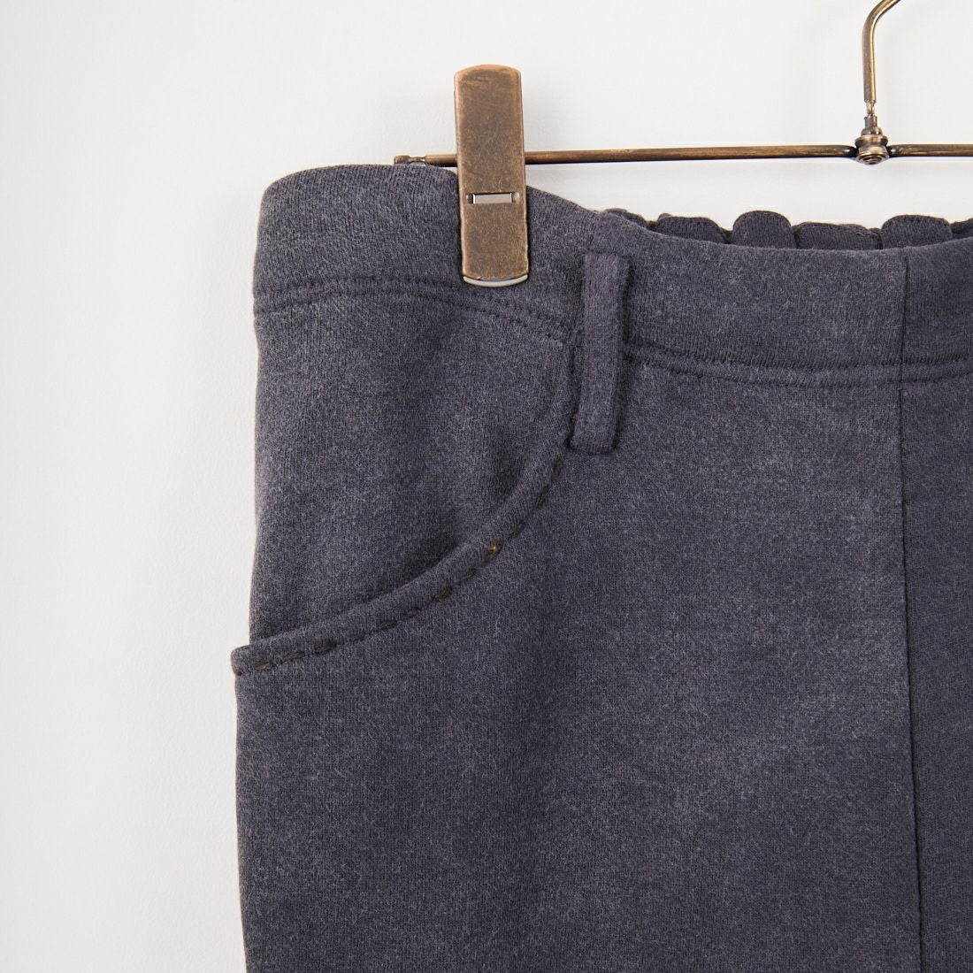 ATA [アタ] バンブースウェットパンツ [S03-08011] BLACK