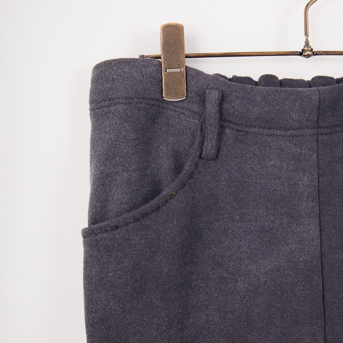 ATA [アタ] バンブースウェットパンツ [S03-08011] BLACK