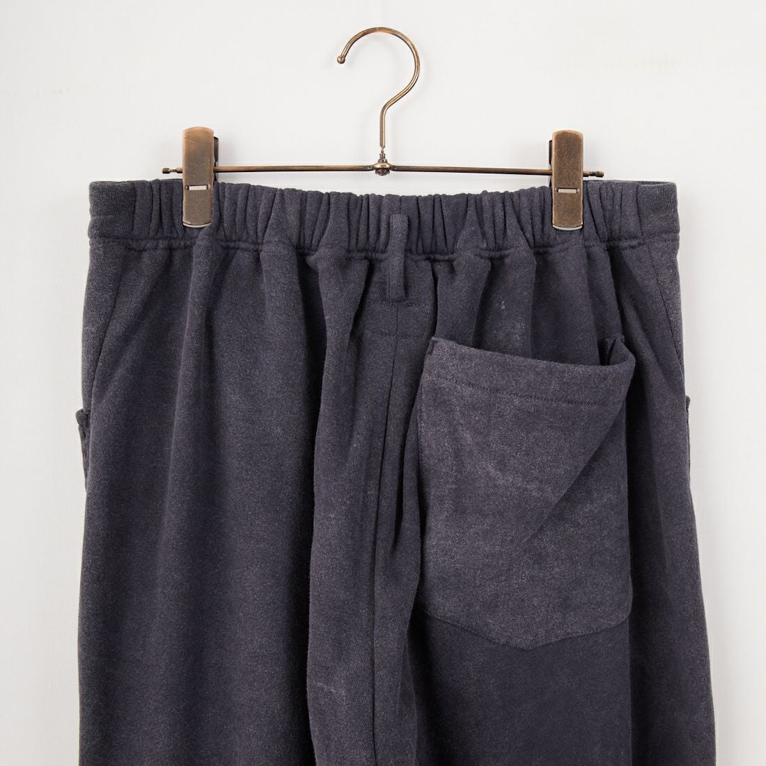 ATA [アタ] バンブースウェットパンツ [S03-08011] BLACK