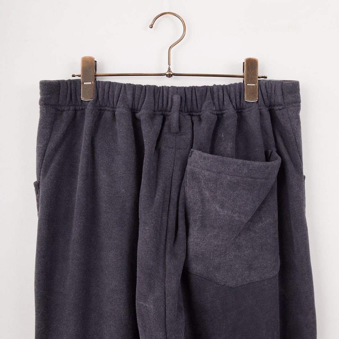 ATA [アタ] バンブースウェットパンツ [S03-08011] BLACK