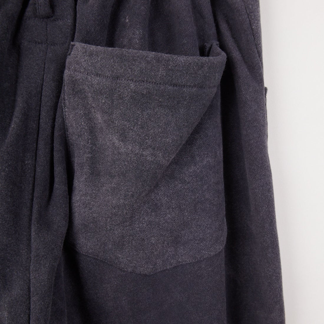 ATA [アタ] バンブースウェットパンツ [S03-08011] BLACK