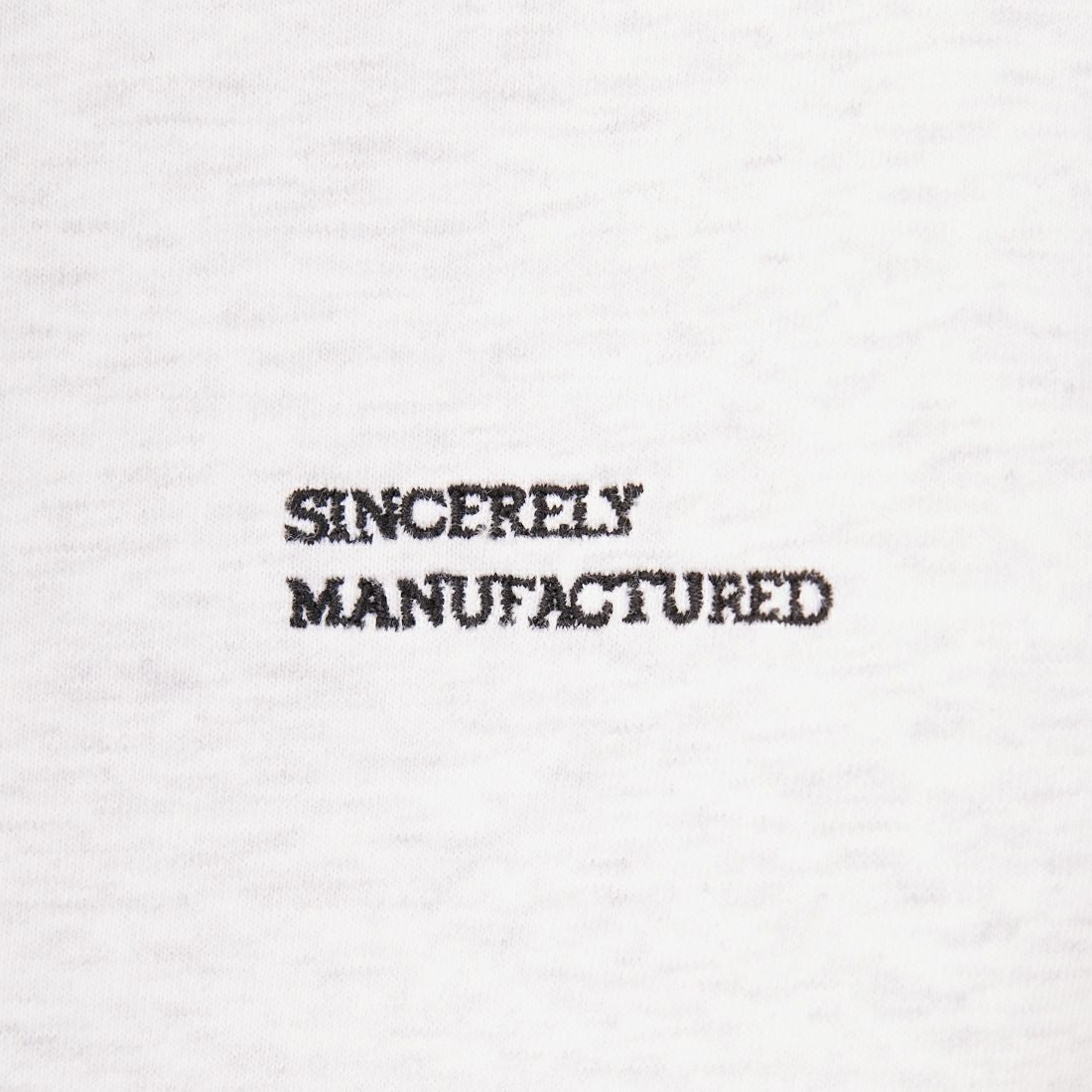 FIDELITY [フィデリティ] ミニ刺繍ロゴショートスリーブスウェット [FH-25575004] 03 GRY MIX